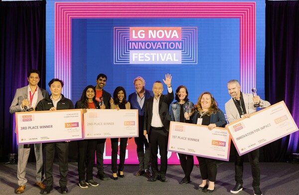 LG NOVA AWARDS TOP STARTUPS DEVELOPING TECH FOR A BETTER FUTURE AT THE 2023 INNOVATION FESTIVAL