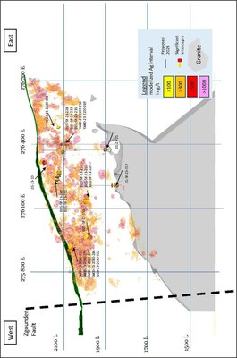 Figure 1 - Location of Drill Results at Zgounder (CNW Group/Aya Gold & Silver Inc)