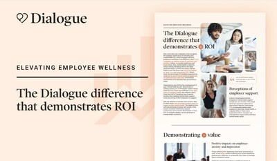 The Dialogue difference that demonstrates ROI (CNW Group/Dialogue Health Technologies Inc.)