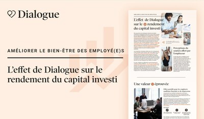 L'effet de Dialogue sur le rendement du capital investi (Groupe CNW/Dialogue Health Technologies Inc.)