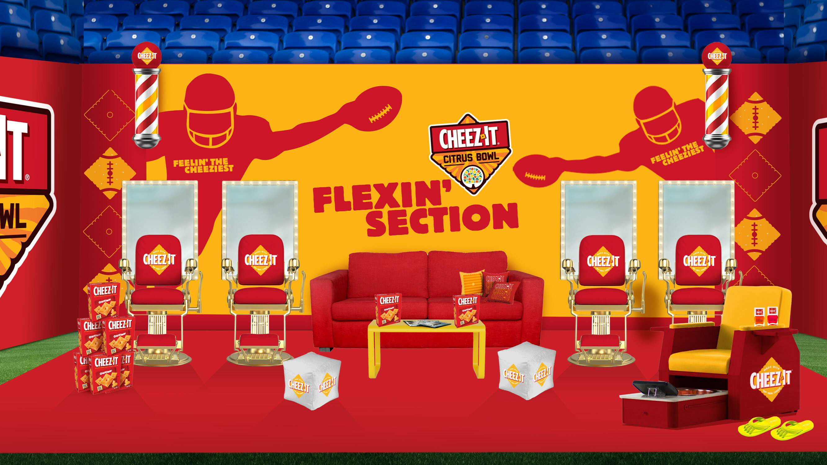 CHEEZIT® BRINGS BOWL GAME ABSURDITY TO A NEW LEVEL WITH CHEEZIT