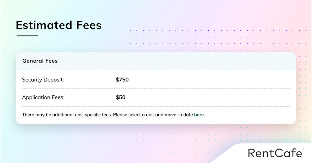 Update Helps Renters Avoid Hidden Fees