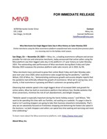 Miva Merchants See Single Biggest Sales Day in Miva History on Cyber Monday 2023 PDF