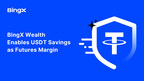 BingX Wealth permite poupança em USDT como margem de futuros