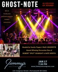 Jimmy's Jazz &amp; Blues Club Features Critically Acclaimed Funk &amp; Fusion Ensemble GHOST-NOTE on Wednesday January 17 at 7:30 P.M.