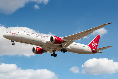 Virgin Atlantic - Boeing 787 powered by Rolls-Royce Trent 1000.