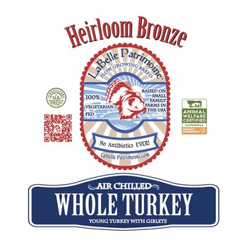 Labelle Patrimoine provides premium poultry products including seasonal heirloom turkeys raised with the highest animal welfare and sustainability standards.