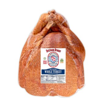 Different from most turkeys, rare-breed heirloom turkeys are tender and juicy with an exceptionally rich flavor.
