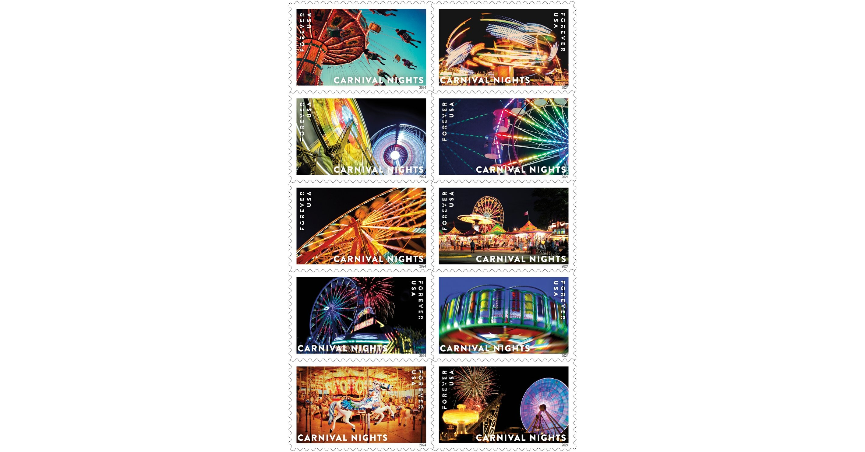 U.s. Postal Service Reveals Additional Stamps For 2024