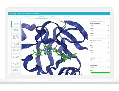 AIDDISON™ drug discovery software interface
