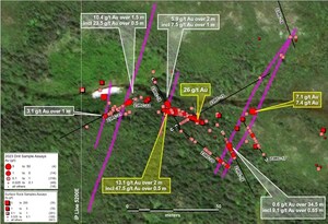 Northern Shield Intersects Multiple Gold Structures including 10.4 g/t Au Over 1.5 Metres at Root &amp; Cellar Property, Newfoundland