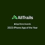 AllTrails Named Apple's 2023 iPhone App of the Year