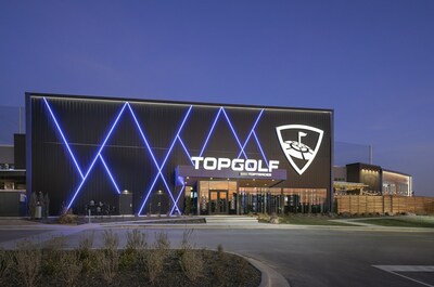 Topgolf Lafayette will have 60 outdoor climate-controlled hitting bays spanning two levels.