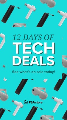 Treat yourself and improve personal health during the 12 Days of Tech  sale from FSA Store® and HSA Store®