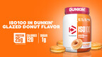 Dymatize and Dunkin'® Join Forces to Expand High-Performance ISO100 Protein Powder Line with New Glazed Donut Flavor