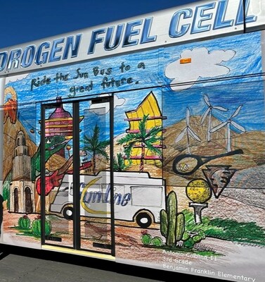Four Coachella Valley-based students will see their art embossed to the side of SunLine Transit Agency buses as part of the transportation organization’s eighth annual Student Art Contest. Co-sponsored by Inland Empire Health Plan (IEHP), artwork on the theme, “Your Sustainable Ride to the Future,” will be on display for a year.