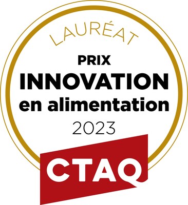 Voici la liste des laurats des Prix Innovation 2023 du CTAQ (Groupe CNW/CTAQ (Conseil de la transformation alimentaire du Qubec))