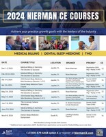 2024 Nierman CE Course Schedule Full PDF
