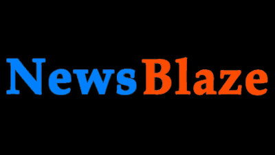 NewsBlaze logo. (PRNewsfoto/NewsBlaze)