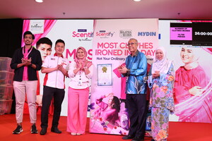 SCENTIFY by ENCHANTEUR, the new fabric freshener brand in Malaysia, ironed its way into a 24-hour marathon.