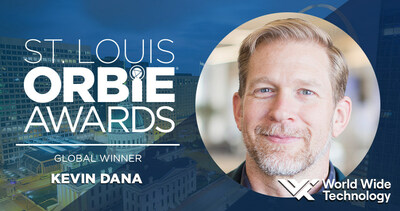 Global ORBIE Winner, Kevin Dana of World Wide Technology