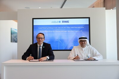 Masdar Joins Forces with RWE in £11 billion Investment to Co-develop Massive 3GW Offshore Wind Projects in UK