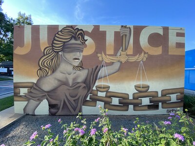 Mural Art Justice in Sacramento by BAMR