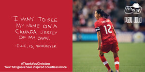 Frito Lay gives a platform to Canadians to celebrate Christine Sinclair's legacy