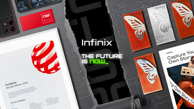 Infinix also won the Transform Awards Asia and International CMF Design Awards.