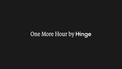 Hinge's One More Hour™ program launches with a $1M fund dedicated to tackling the loneliness epidemic by providing grants to social groups and organizations helping Gen Z find belonging and community in person.