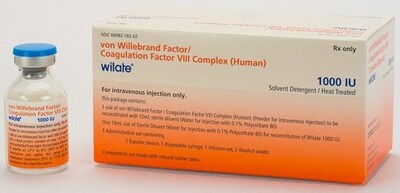 Octapharma USA announced the expansion of the U.S. Food and Drug Administration approval for wilate®, von Willebrand Factor/Coagulation Factor VIII Complex (Human) Lyophilized Powder for Solution for Intravenous Injection. The approved label now includes routine prophylaxis aimed at reducing the frequency of bleeding episodes in adults and children aged 6 and older with any type of von Willebrand disease (VWD), the most prevalent bleeding disorder in the United States.