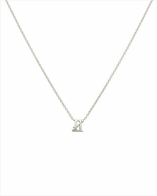 Gemini and Sagittarius Necklace by Starlust Jewelry. 14K White Gold. Signature Collection.