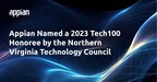 Appian Named a 2023 Tech100 Honoree by the Northern Virginia Technology Council