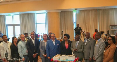 Deputy Prime Minister and Minister of Tourism along with Bahamas tourism stakeholders, promotion boards and hotel partners.