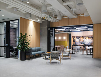 The news spaces of the BDC Square in Vancouver. Photo credit: Upper Left Photography (CNW Group/Business Development Bank of Canada)