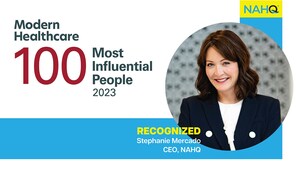 NAHQ CEO Stephanie Mercado Recognized as one of Modern Healthcare's "100 Most Influential People in Healthcare"