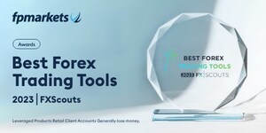 FP Markets 獲 FXScouts 頒發 Best Forex Trading Tools 2023 獎