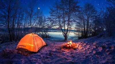 A Third of Campers Now Camp in Winter, Says New Data from The Dyrt