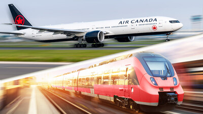 Air Canada today announced new air-to-rail booking options for customers to connect at European airports with four major passenger rail systems. (CNW Group/Air Canada)