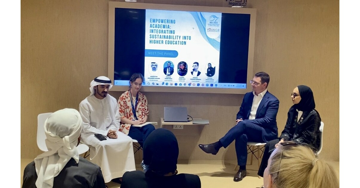 BE OPEN shares insights into sustainability in education at COP28 panel session