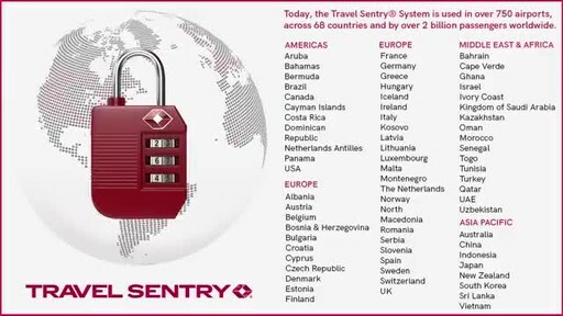 travel sentry countries
