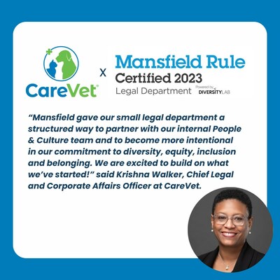 Mansfield Certification Plus, developed by Diversity Lab, is a prestigious recognition awarded to organizations that excel in creating an inclusive workplace by implementing best practices for hiring, promoting, and retaining underrepresented attorneys and senior professionals.