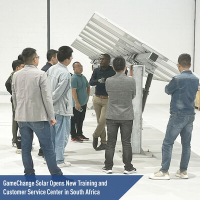Genius Tracker Training at GameChange Solar Training Facility in Cape Town, South Africa