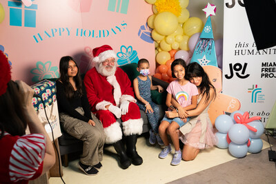 Philanthropist Lauren Snchez and Recording Artist Camila Cabello Unite to Enhance Holiday Season for Reunified Families. Photo Credit (Vanessa Daz for This Is About Humanity)