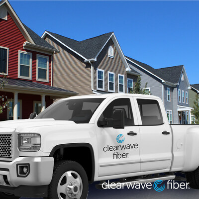 Clearwave Fiber truck