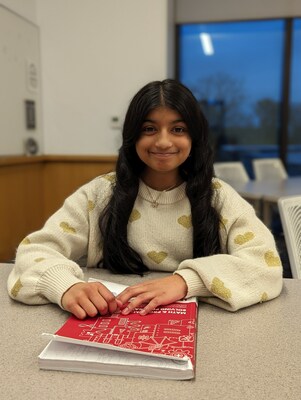 Dia, a bright grade 7 student, has enjoyed tremendous academic growth as a result of the feedback and mentorship she has received at Brain Power Enrichment Programs. (CNW Group/Brain Power Enrichment  Programs)