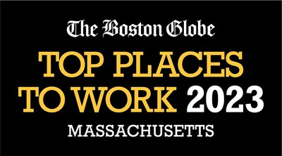 Boston Globe Top Places to Work 2023