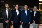 Leaders and representatives from the World Economic Forum’s 1000 Ocean Startups, OceanX and Prince Albert II of Monaco Foundation celebrate commitment to ocean innovation (Photos: Courtesy of OceanX)