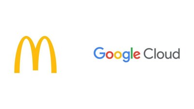 McDonald's and Google Cloud Logo