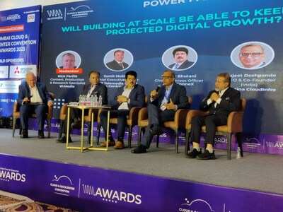 Industry leaders participated in power-packed panel discussions at W.Media's Mumbai Cloud & Datacenter Convention and Awards 2023